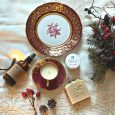 Cadou Vintage Burgundy & Gold