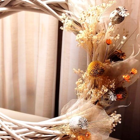cadou aripi lumanare parfumata aripi inger 3 detaliu decor coronita