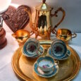 PENTRU COLECȚIONARI # REGAL – SET CADOU CU PIESE AURITE, DEOSEBIT DE RARE