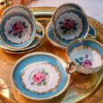 PENTRU COLECȚIONARI # REGAL – SET CADOU CU PIESE AURITE, DEOSEBIT DE RARE